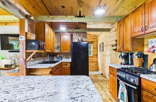 Etowah Cabin | 2 Bedroom Cabin: Starr Mountain Views, Starlink, Grill, Fire Pit, Pet Friendly