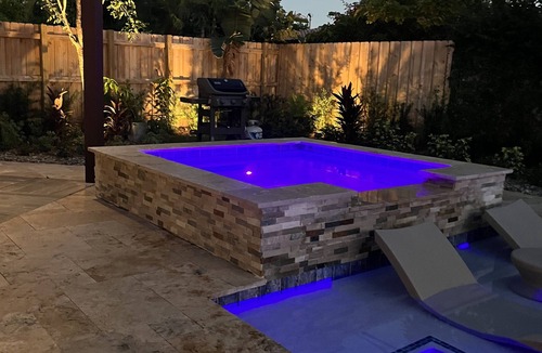 Wilton Manors House | 2 homes side by side with connecting fence. 2 pools, hot tub, 5 bedrooms 4 bath