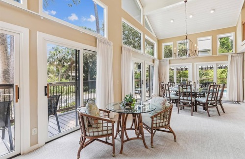 Oceanside House | 20 Red Cardinal ~ Private 2nd Row Ocean Home Next to Sea Pines Beach Club!