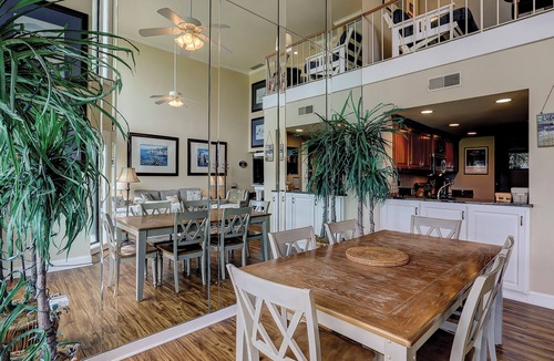 Palmetto Dunes Villa | 226 Captains Quarters has beautiful views of Shelter Cove Marina on HHI.