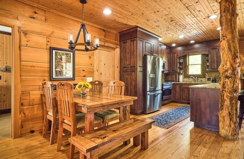 Penrose Cabin | 25-Acre Mountain Retreat w/Trails, Pond, Hot Tub