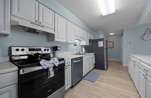 Indian Beach Condo | 2BR/2BA Colony By The Sea with ocean views, elevator & private balcony. Enjoy a king ensuite & twin guest room with TV's, full kitchen, washer/dryer, community pool, hottub, and direct beach access.