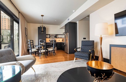 Central Business District Hotel | 2BR Iconic Penthouse Living + Private Patio | The Mayfair