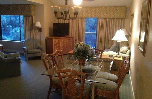 Shipyard Plantation Condo | 2BR Resort condo with free rounds of Golf & Tennis , beach access pool view