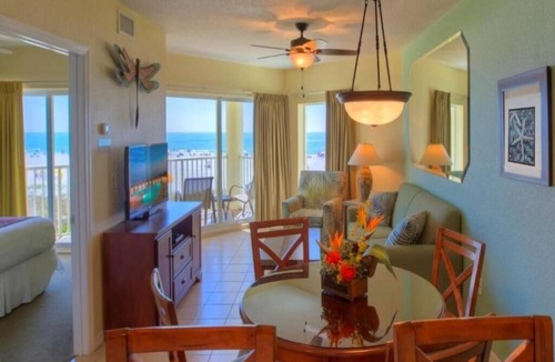 Treasure Island Hotel | 3 Family-Friendly Beachfront Suite with Private Gulf Balcony