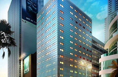 Downtown Miami Hotel | 3 Trendy Bayview Double Rooms at YVE Hotel Miami, Private Parking!