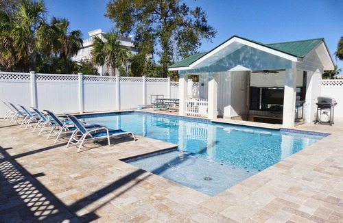 Tybee Island House | 4 BR Beautiful Southern Style Home w/Private Large Pool, Heat Opt - North End