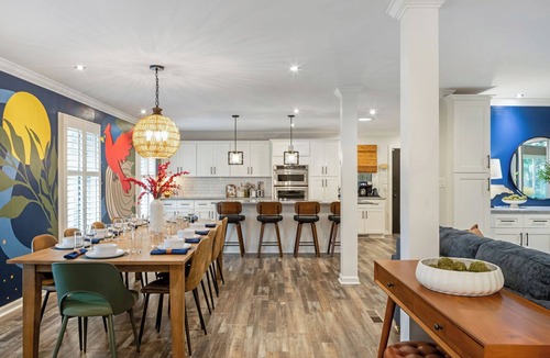 Raleigh House | 4BR, 3 Full Baths, Sleeps 14 | Chef's Kitchen | Hot Tub |Pool Table