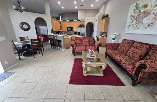 Port Saint Lucie House | A Slice of Paradise pool and pool table