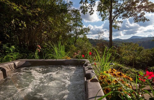 Cashiers Cabin | Altitude Adjustment - Mountain Cabin Located on the Eastern Continental Divide! With a Hot Tub!