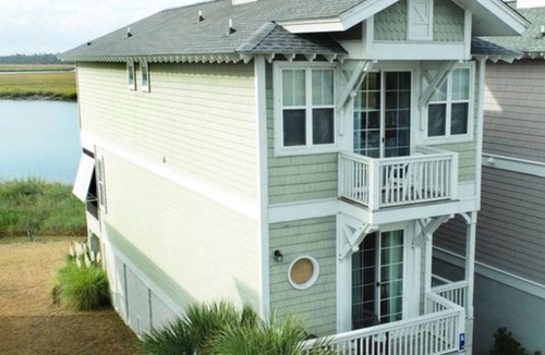 Bonito Boathouses House | Amazing marsh water views, golf cart included