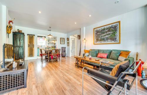 Fedhaven House | Artsy Bungalow on St Anne Lake: Pool, Dock & Deck
