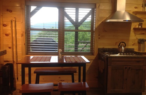 Cranberry Falls Cabin | Awesome mountain escape with long range Mountain views with stunning sunsets!