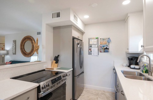 Anna Maria Condo | Bayou Breeze Amazing Waterfront Condo on Pine Ave with Dock and Water Views