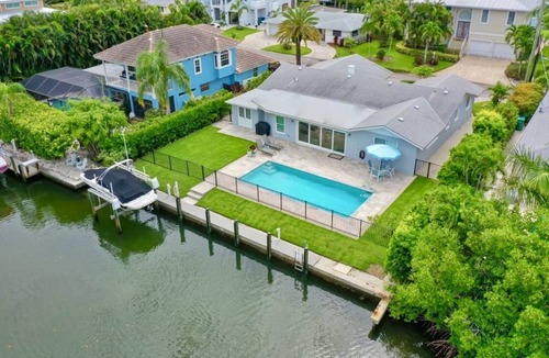 Whitney Beach House | Beach Bungalow: Best Canal, Dock, Beach, Pool, Pet Friendly. Renovated in 2025
