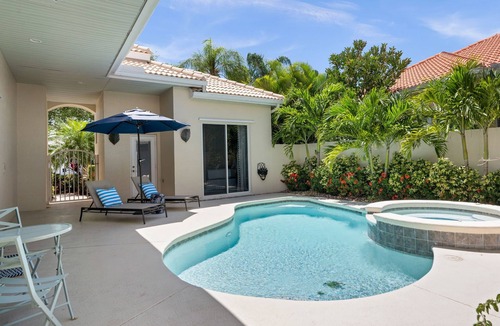Marbrisa House | Beach house in gated community. 4/3 with pool & hot tub, including guest cabana.