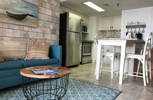 North Myrtle Beach Condo | Beachfront/amazing views!😎1BR-1BA condo w/elevator/pool/W&D!