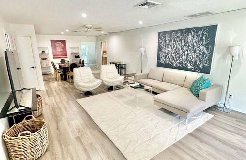 Central Beach House | Beautiful 3-bedroom 2-bath barrier island property with a private pool!