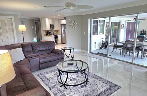 Lely Golf Estates House | Beautiful 3B/2B with new pool on the 11th tee box of Hibiscus Golf Course