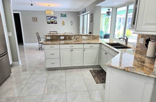 Lely Golf Estates House | Beautiful 3B/2B with new pool on the 11th tee box of Hibiscus Golf Course