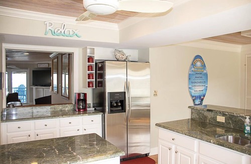 Saint Helena Island Condo | Beautiful Ocean Views Home w/ Grill - Steps from Pool, Golf, & Beach