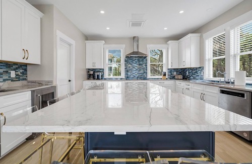 Jeremy Cay House | Beautiful Oceanfront 5 bedroom 5 1/2 bath home in Private Community.