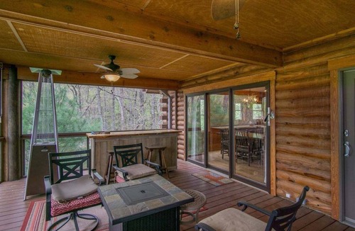 Brevard House | Blissful Bear Cabin, Long Range Views and 2 fireplaces