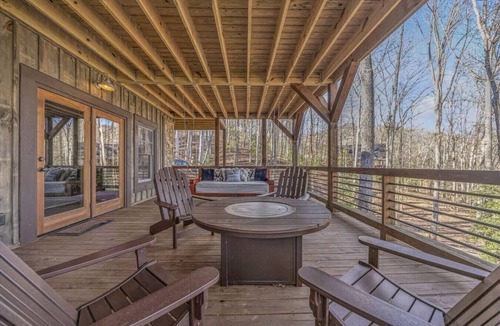 Necowa Cove Cabin | Blue Ridge Escape | Luxury Mtn. Cabin near Lake BR