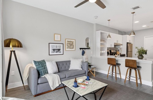 Hillsboro Village Condo | Brand New | Walkable Nashville + Terrace + Parking | Belcourt by AvantStay
