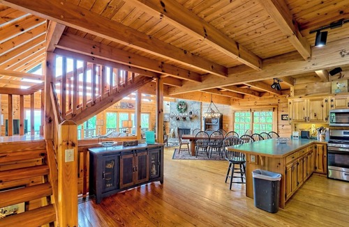 Eagles View Cabin | Brillant’s Bunk of the Blue Ridge Mountains by Chatuge Home Concierge | Lake & Mountain Views