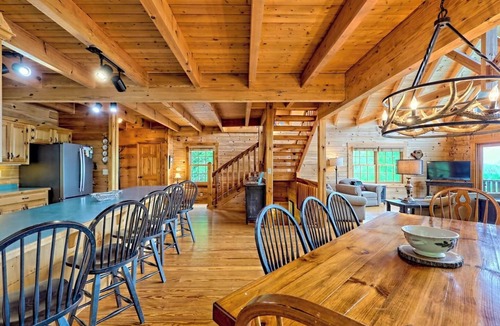 Eagles View Cabin | Brillant’s Bunk of the Blue Ridge Mountains by Chatuge Home Concierge | Lake & Mountain Views