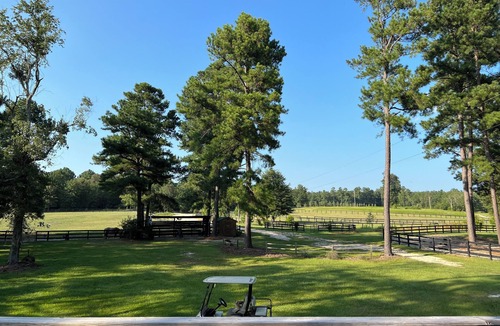 Williston Cabin | Cabin on secluded horse farm with stocked pond.