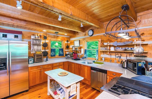 Tuckasegee Cabin | Cackalacky Cabin - Beutiful Mountain Views & Close to Lakes