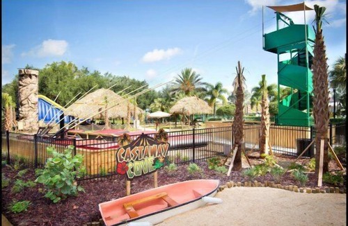 Kissimmee Condo | Calypso Cay Vacation Villas 1br suite, Friday check-in