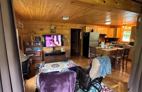 Nebo Cabin | Camp Hideaway Hemlock Haven Cabin @ Nebo, Lake James NC