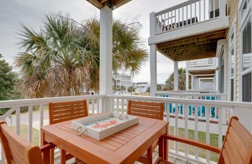 Wilmington Beach House | Carolina Beach Home with Balconies, Walk to Beach!