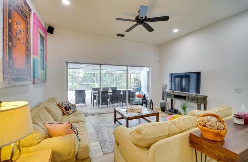 Sebastian Highlands House | 'Casa Blanco' Escape w/Fire Pit in Sebastian!
