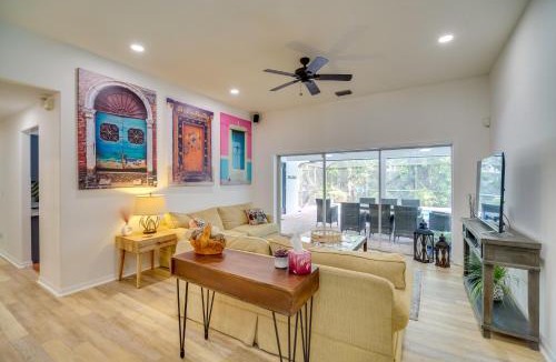 Sebastian Highlands House | 'Casa Blanco' Escape w/Fire Pit in Sebastian!