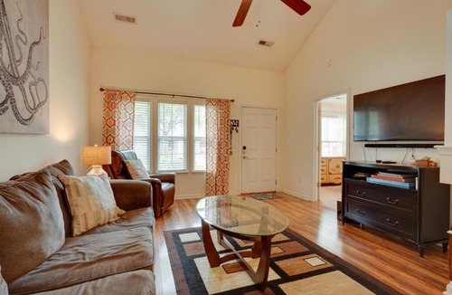 Charleston House | Charleston Townhome Near Credit One Stadium