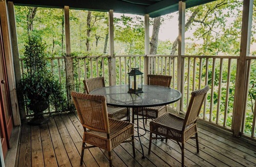 Westminster Cottage | Charming 2-bedroom cottage in a wooded setting sitting high above Chauga River