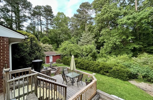 Northeast Raleigh House | Charming 3BR/2BA Ranch House in North Raleigh