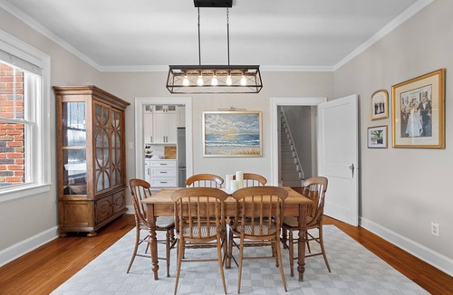Chatham Crescent House | Charming Ardsley Park Home with King Suite + 3 Workspaces