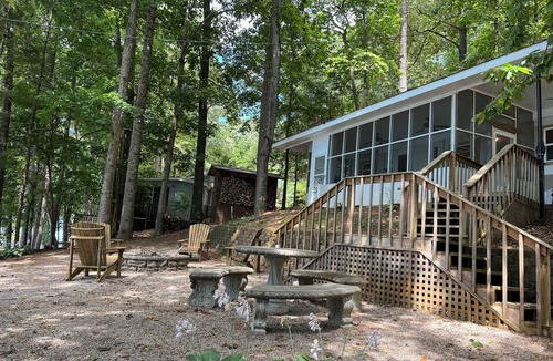 Westminster House | Charming Lake Hartwell vacation rental with amazing lake views and close dock.