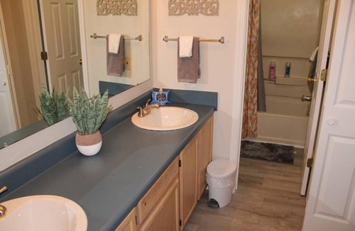 East Fayetteville House | Cheerful 2-Bedroom, 2 bath with private parking