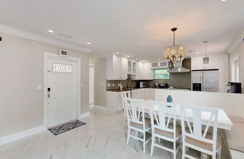 Bel Air House | Cheerful retreat near beaches and nightlife with large patio, dog friendly