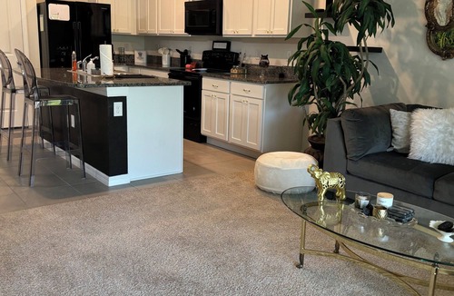Durant House | Chic 2-bed 1.5-bath townhouse in a secure community, adventures await nearby!n