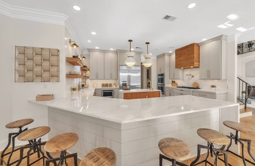 Hickory Withe House | Chic Countryside Estate-Fire Pit-Game Room-Chef's Kitchen