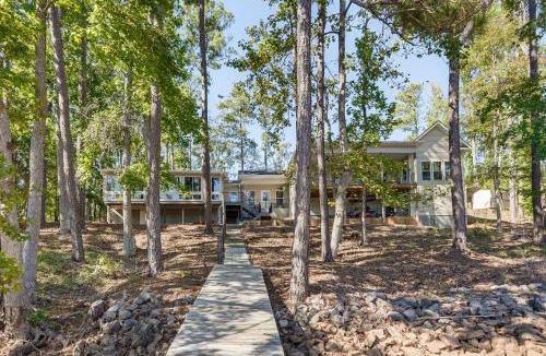 Modoc Shores House | Clark's Hill Lake Retreat! Waterfront Home w/Dock