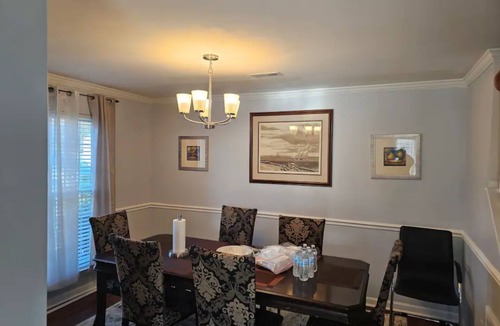 Indian Trail House | Clean Bedroom in a Single Family Home for One Guest Only. Room A