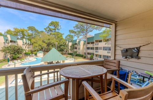 Palmetto Dunes Apartment | Coastal Confessions - Poolside - Walk to Beach